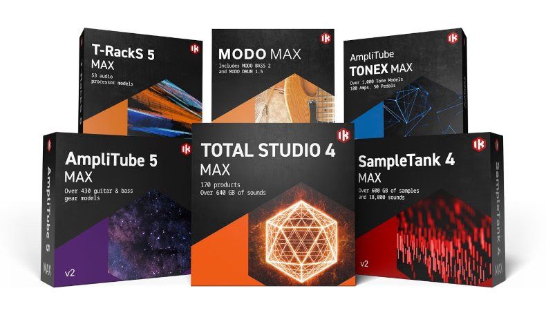 IK Multimedia Max bundles