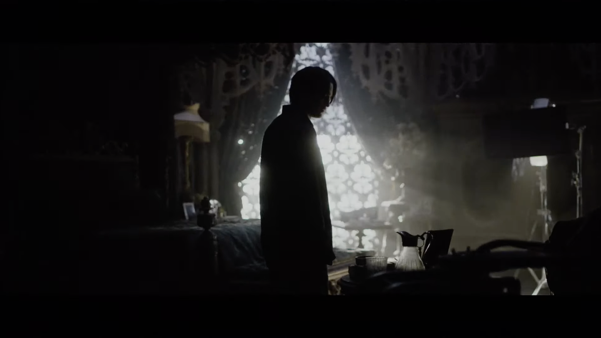 frames from the batman movie preview at DC Fandome