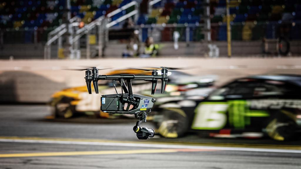 Fox Sports drones cover Daytona 500