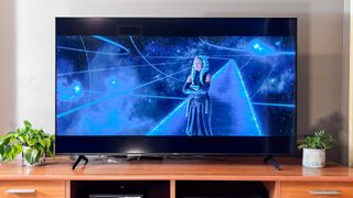 Hisense U6K Mini-LED TV in living room