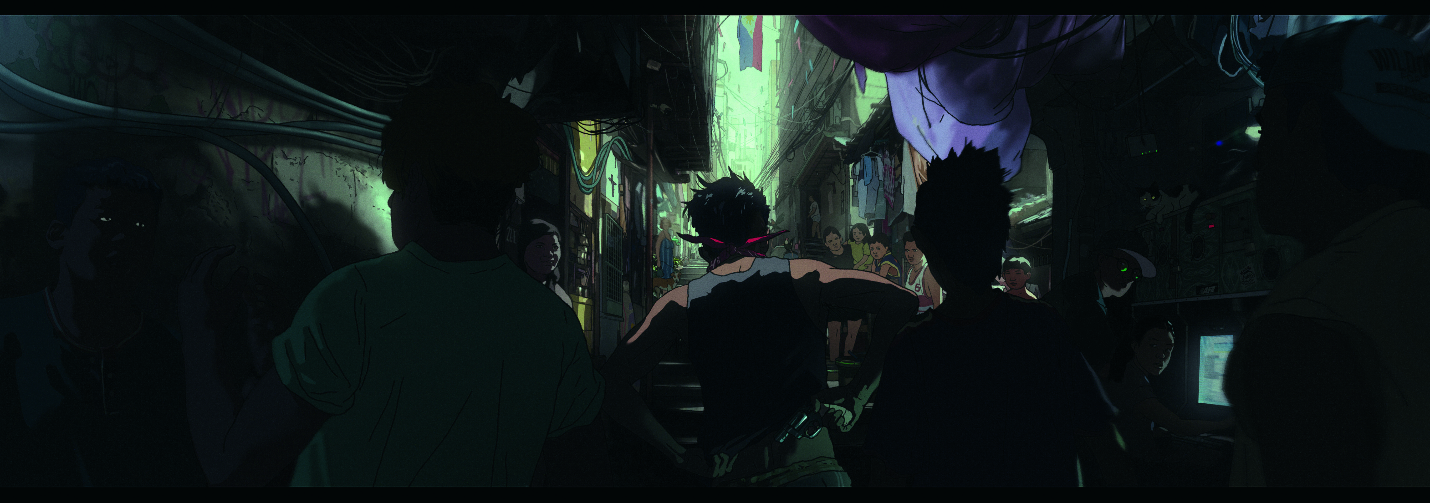 Graphic novel art from Made in Manila