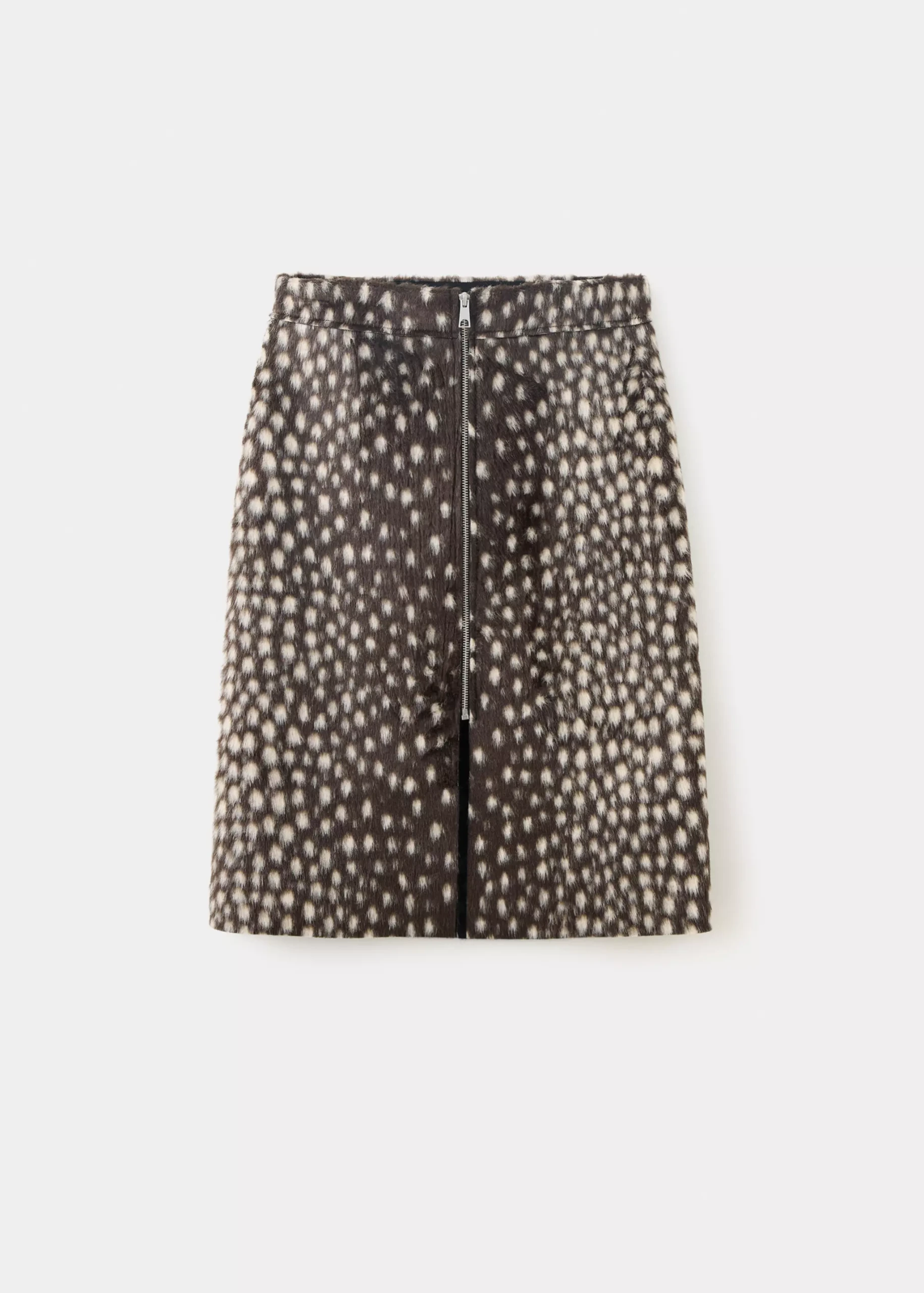 Bambi Skirt With Brushed Finish - Women | Mango United Kingdom