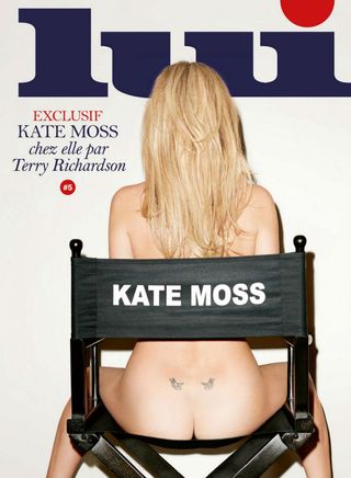Kate Moss poses naked for Lui magazine