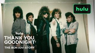 Thank You, Goodnight: The Bon Jovi Story: Hulu marketing poster