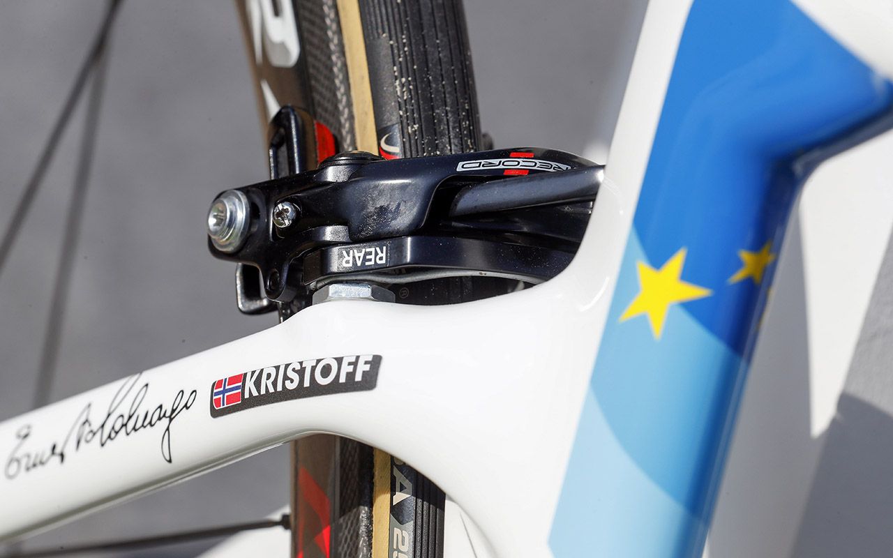The Colnago Concept features direct mount brakes