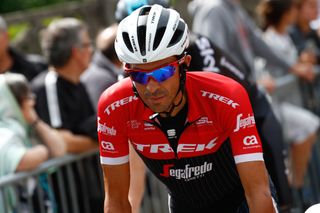Alberto Contador finishes stage 3 at Dauphine