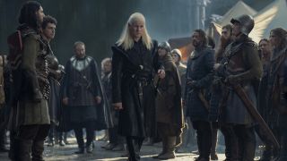 Daemon meets an off-screen Rhaenyra at Harrenhal surrounded by his Riverlands-based army in House of the Dragon's season 2 finale