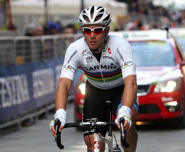 World Champion Thor Hushovd (Garmin - Cervelo)
