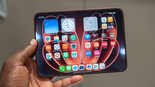 The Xiaomi 18 Fold inner display