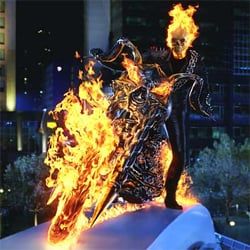 human torch vs ghost rider