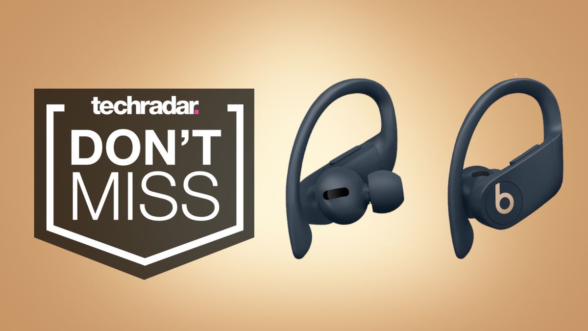 Amazon Epic Daily deals: PowerBeats Pro on creme background