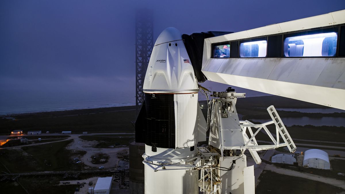 SpaceX ist auf dem besten Weg, am 17. Januar eine private Ax-3-Astronautenmission zu starten
