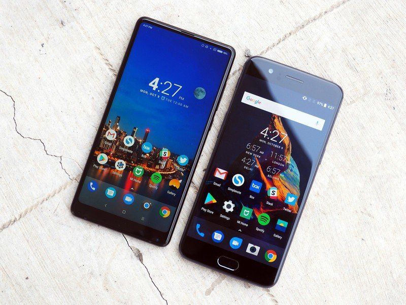 Xiaomi Mi Mix 2 vs. OnePlus 5