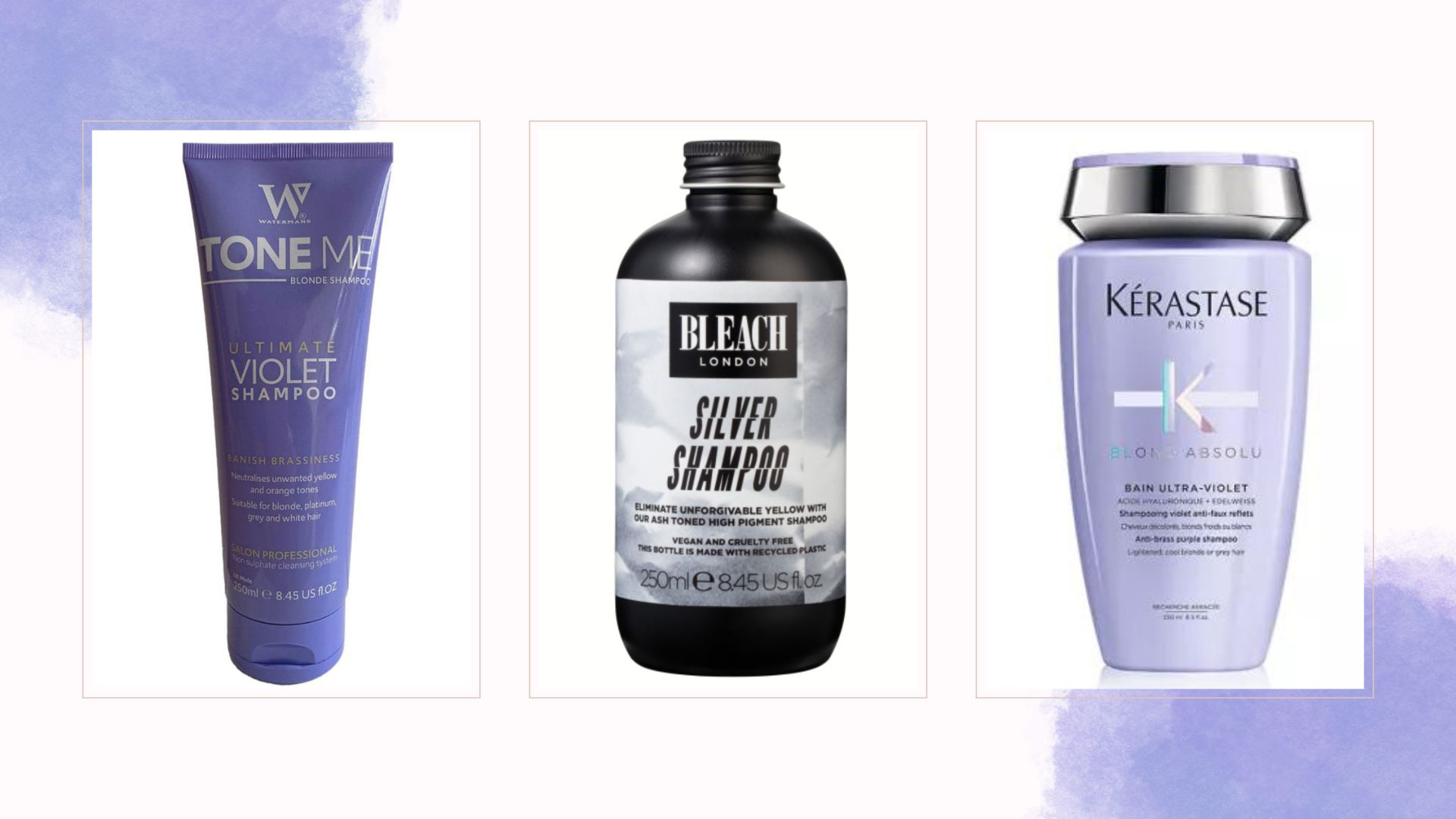 skøjte stå på række slå Best purple shampoo, tested by three blonde beauty editors | Woman & Home