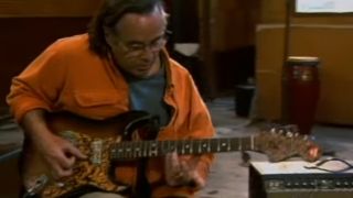 Ry Cooder playing guitar in Buena Vista Social Club