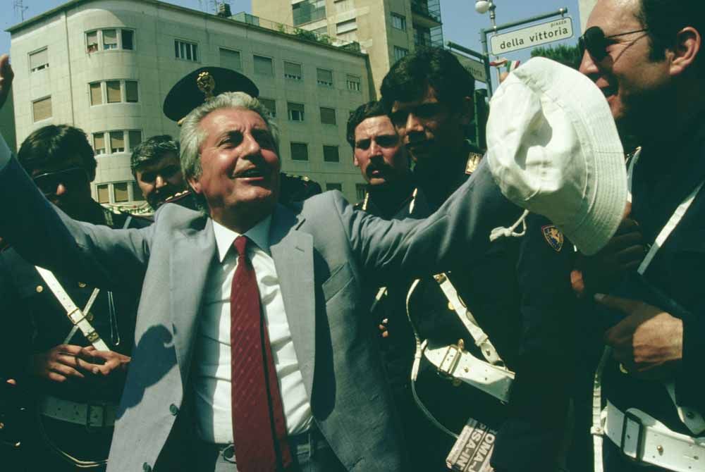 Torriani at the 1983 Giro