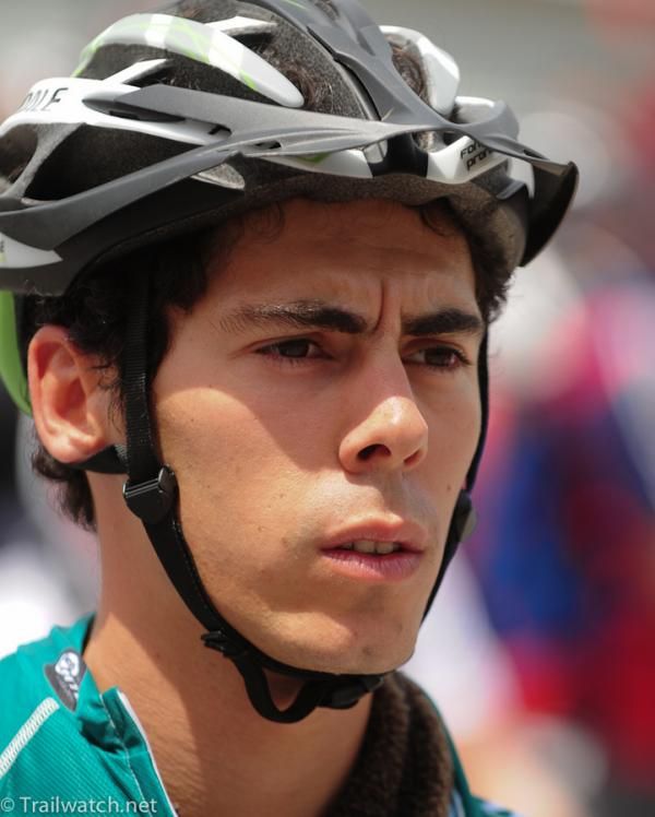 Marco Fontana (Cannondale) won the hole shot in 2011