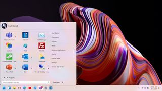 Start11 app running on Windows 11 desktop