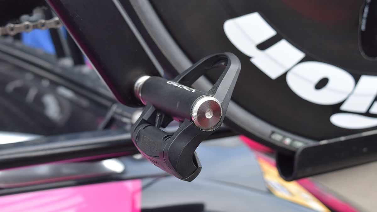 EF-Drapac were running Garmin Vector power meter pedals