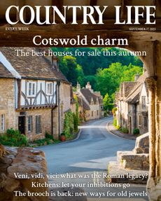 Cover of Country Life 17 September 2025, featuring Castle Combe in the Wiltshire Cotswolds (Brian Jannsen/Alamy).