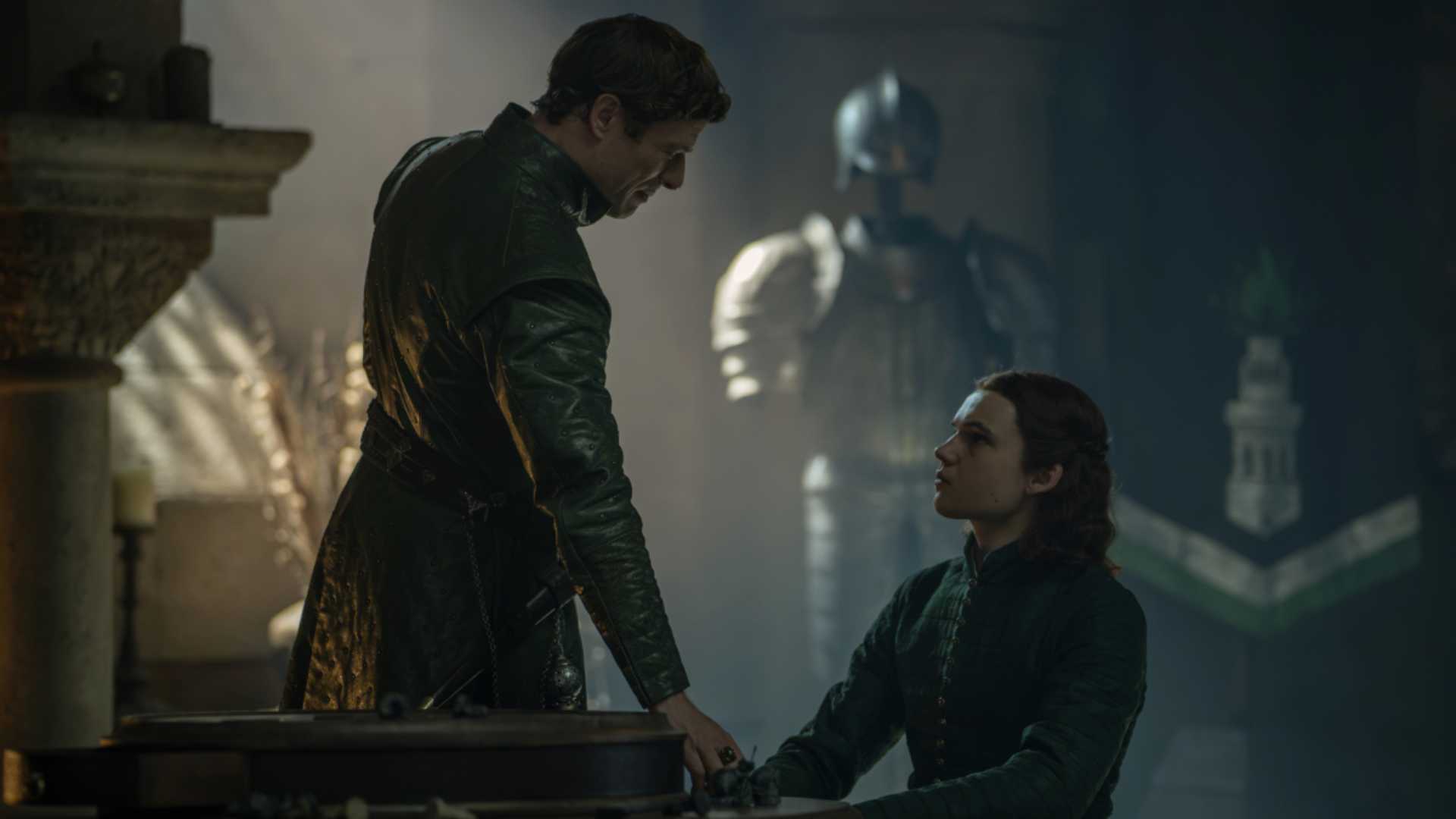 James Norton and Benjamin Evan Ainsworth in House of the Dragon season 3 episode 5