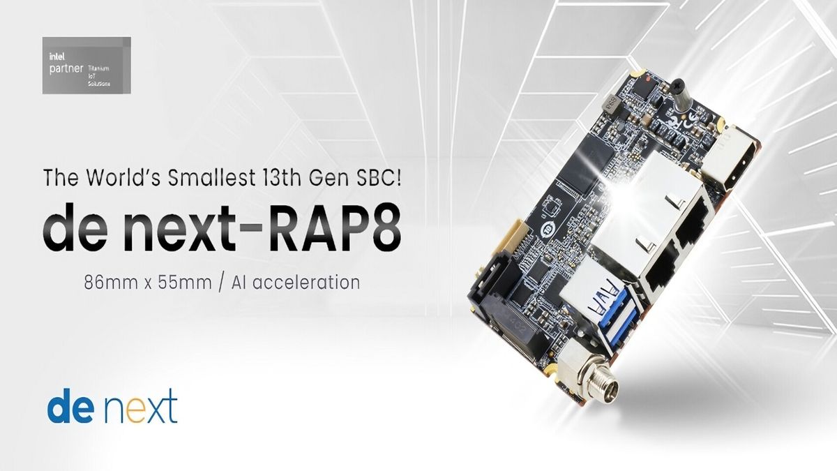 This Intel Core i7 motherboard is probably the world's most powerful SBC - and yet it is as small as the Raspberry Pi 5
