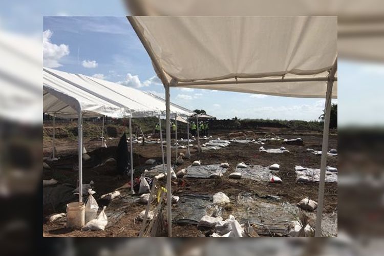 This historic cemetery was discovered during a construction project in Sugar Land, Texas.