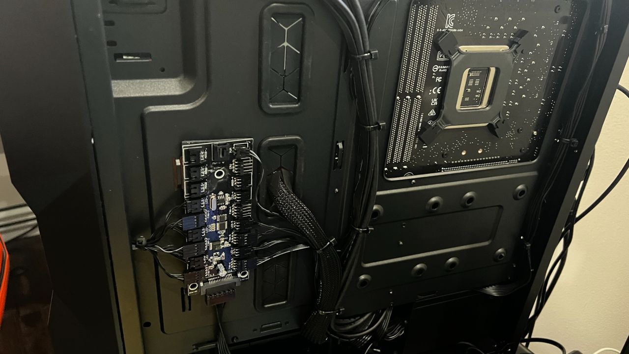 Side view of Redux PC.