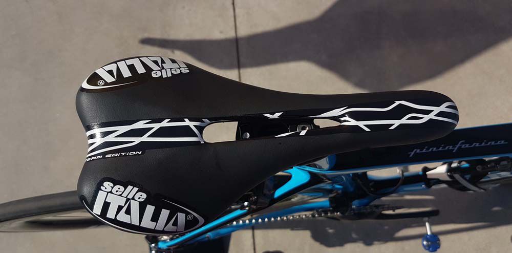 The team opts for Selle Italia SLR Team Edition Flow saddles