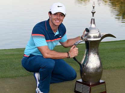 Rory McIlroy wins Omega Dubai Desert Classic