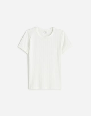 Madewell X Leset Pointelle Slim-Fit Tee