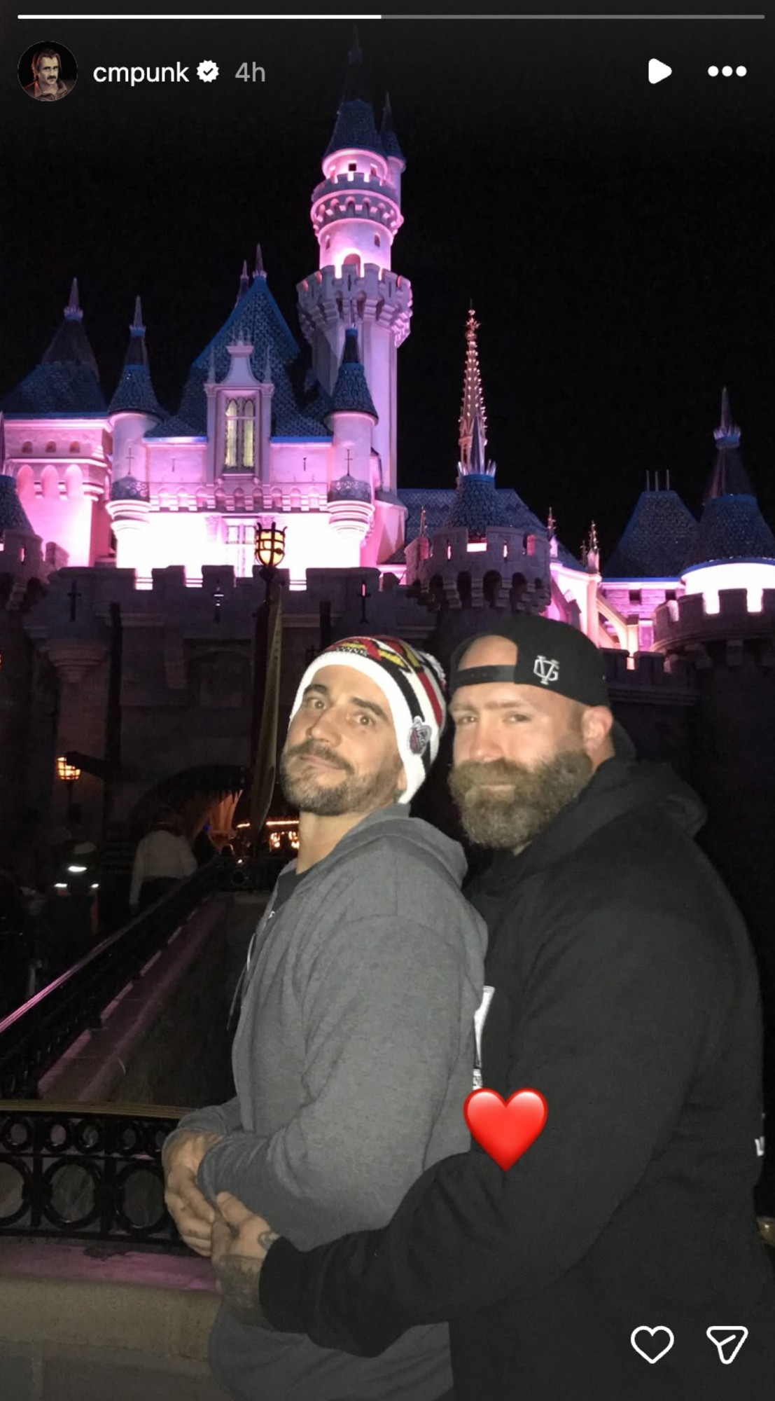 CM Punk and Andy Williams