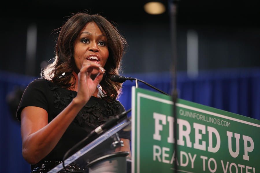 Michelle Obama: Vote Democratic no matter the candidate&amp;#039;s record or qualifications