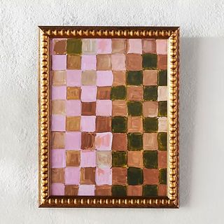 Checkered artwork