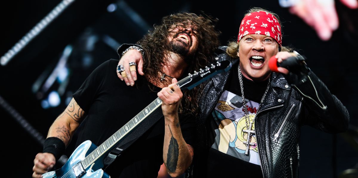 Watch Foo Fighters Play "It's So Easy" with Guns N' Roses Guitar World