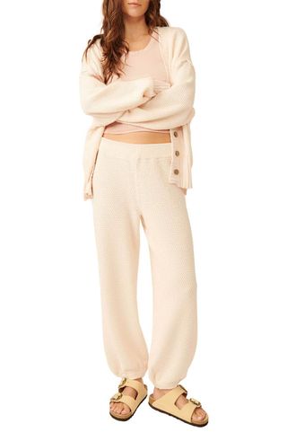 Hailee Waffle Stitch Cardigan & Pants