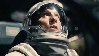 Matthew McConaughey as Joseph Cooper during one of the best sci-fi movies, Interstellar.