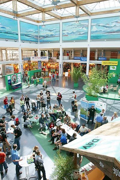 Eurobike's exhibition grounds in Friedrichshafen, Germany