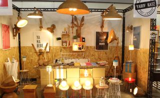 A central exhibition showcased the work of different local design studios