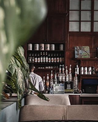 bar detail at Arbe Cafe by Omar Degan