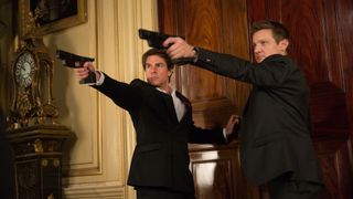 Tom Cruise und Jeremy Renner in Mission: Impossible – Rogue Nation