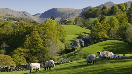 Troutbeck Valley in the Lake District, with the Kentmere Fells beyond.