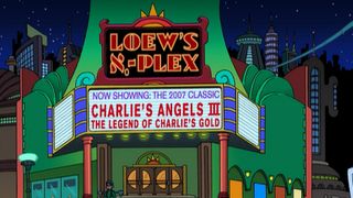 The Loew's ℵ0-Plex cinema seen in Futurama episode "I dated a robot".