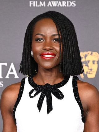 Lupita Nyong'o BAFTA 2025 red carpet