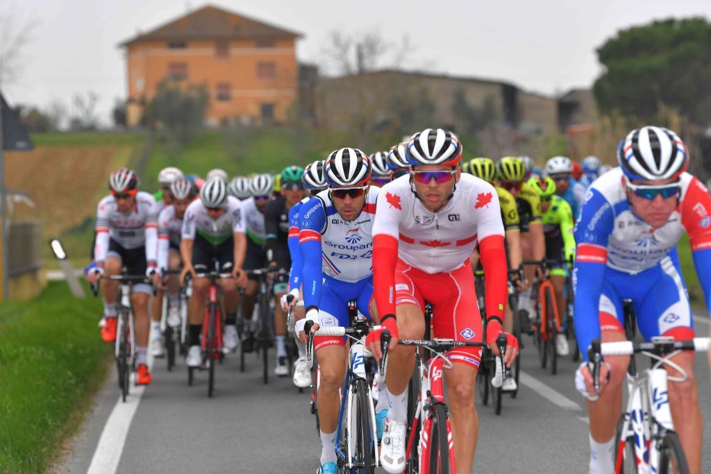Thibaut Pinot tried his hand for FDJ
