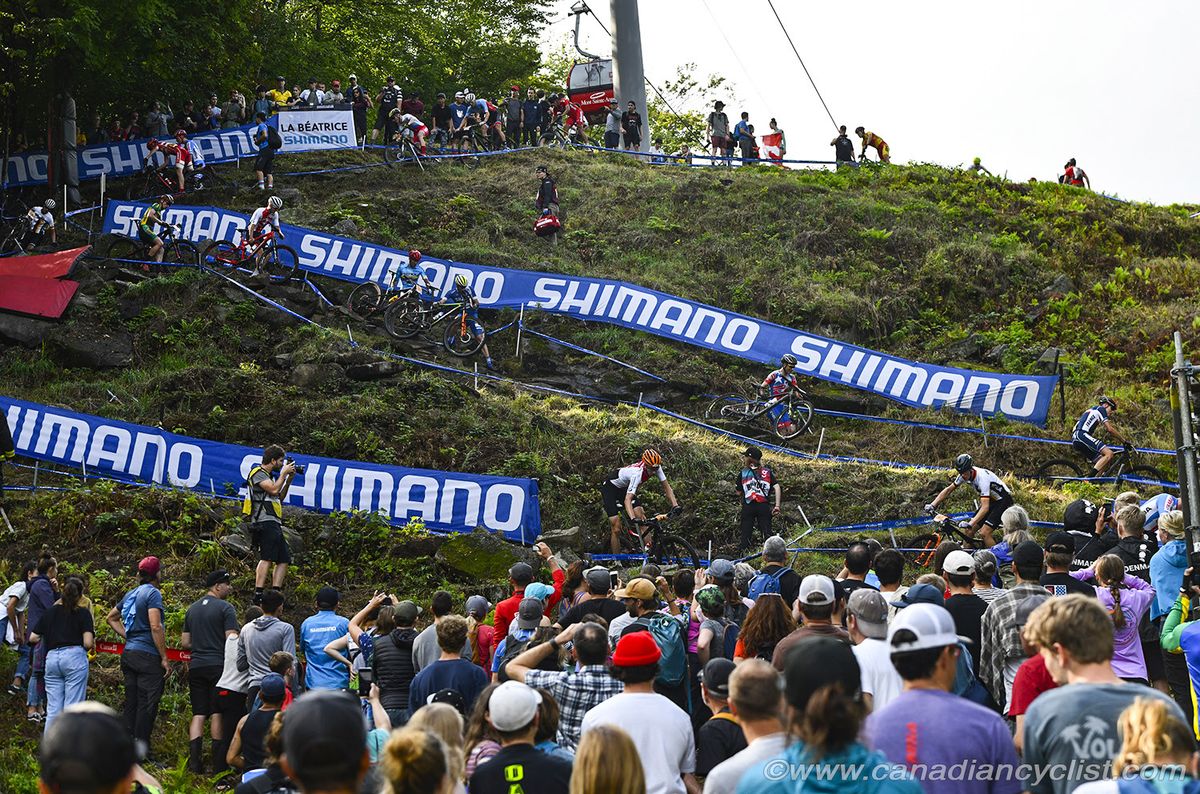 La Beatrice descent is famous for the challenge to riders