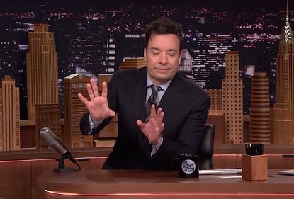 Jimmy Fallon had quite a party on Sunday night
