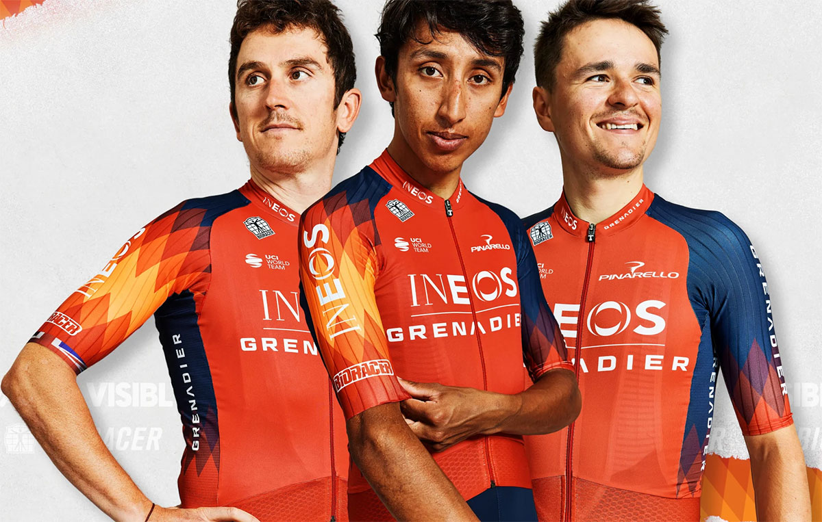 Maillot Ciclismo Hombre - Ineos Grenadiers (2023)