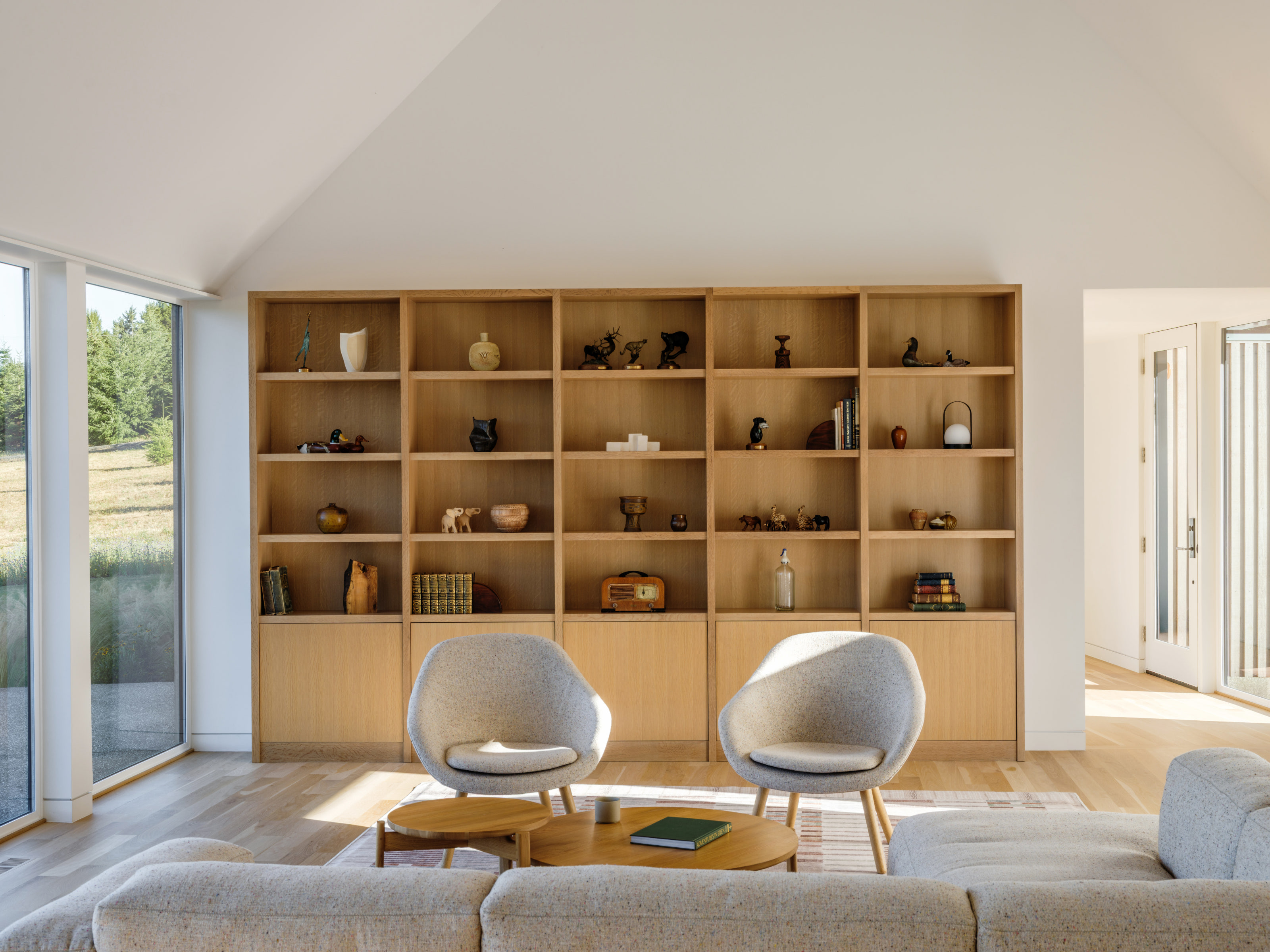 A terrace opens off the main living space