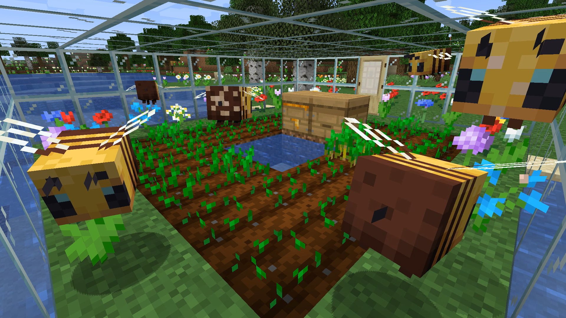 Minecraft Bees Can Create Some Really Fun Mini-Games